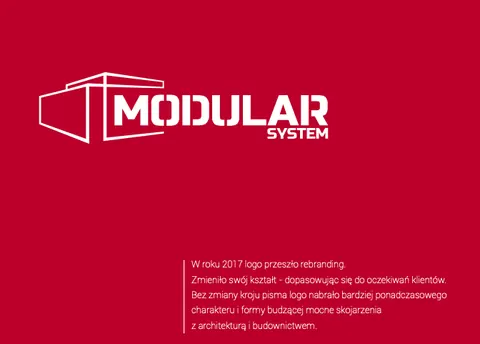 The new Modular System logo after the rebrand